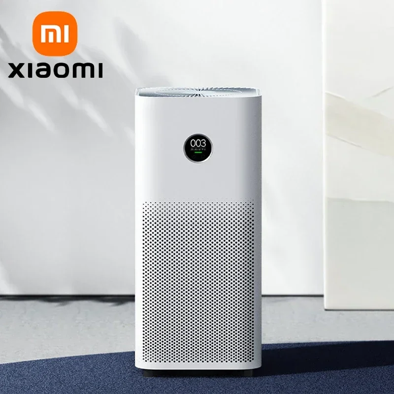 

Умный очиститель воздуха XIAOMI MIJIA 4, 360 ° универсальный воздухозаборник, антибактериальное удаление формальдегида 99,99%, зарядка до 400 м3/ч