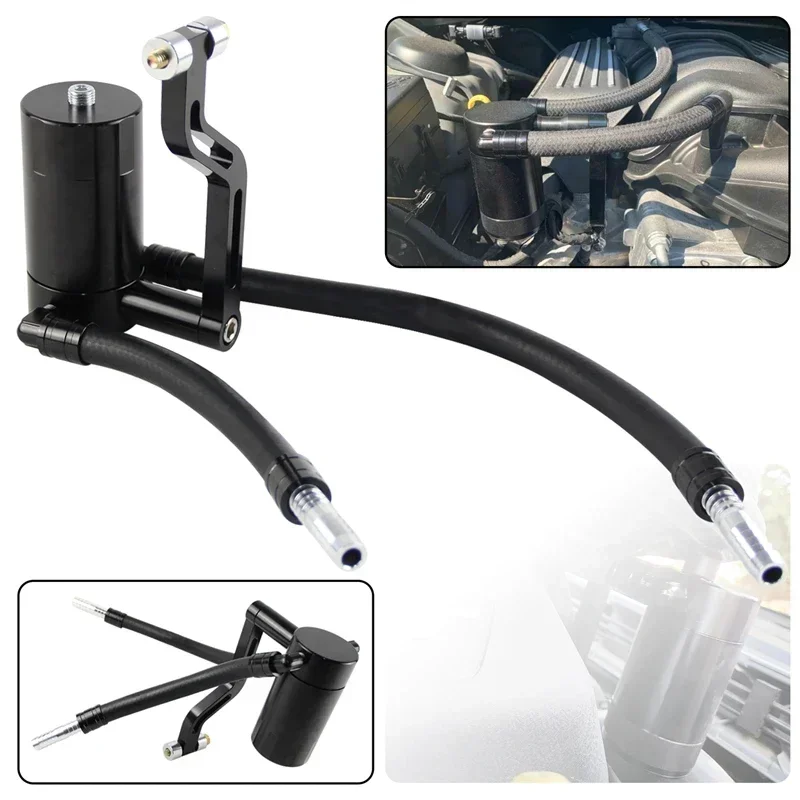 

Черный маслоуловитель, заготовка 2011+ для зарядного устройства HEMI Challenger 300 6,4 392, полностью собранный с плетеными шлангами