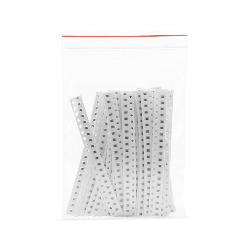 0603 SMD Resistor Assorted Kit 1Ohm-1M Ohm 1% 33Valuesx 20Pcs=660Pcs Sample Kit