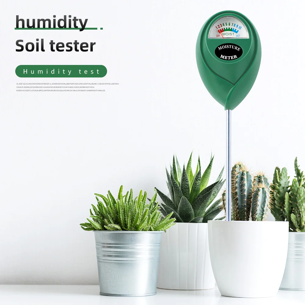 Soil Moisture Meter Plant Water Monitor Hygrometer Testing Tool for Home Garden Flower Care