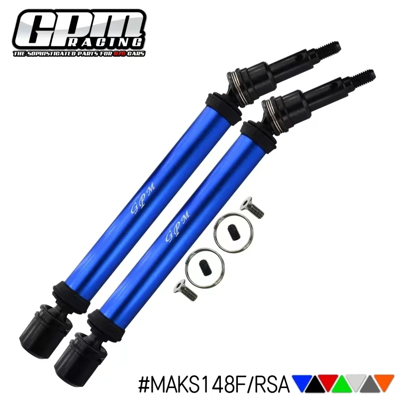 

Сталь GPM + легированный передний/задний приводной вал CVD для 1/10 Kraton 4S BLX ARA 102690 ARRMA