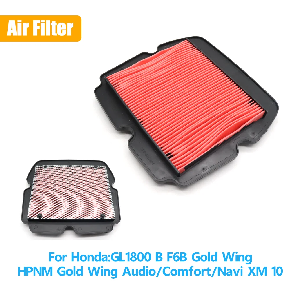 دراجة نارية محرك مدخل هواء منظف المرشّح عنصر فلتر الهواء لهوندا GL1800 GL 1800 الذهب الجناح SC47 B F6B F6C GoldWing #1
