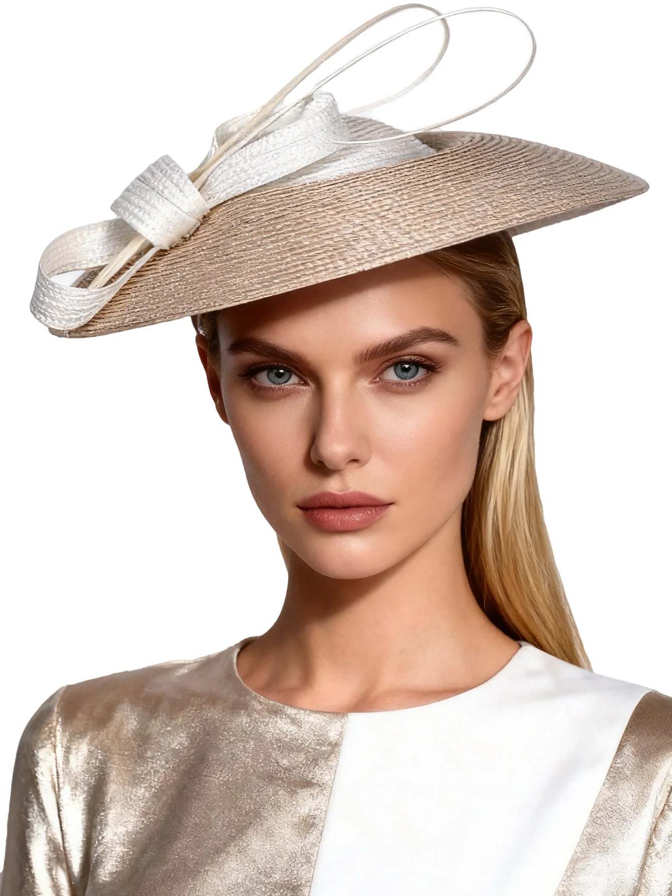 FS Fascinators-Sombrero de pastillero de boda para mujer, sombrero de Iglesia, sombrero de Fedora ancho negro, vestido de damas, sombreros Derby