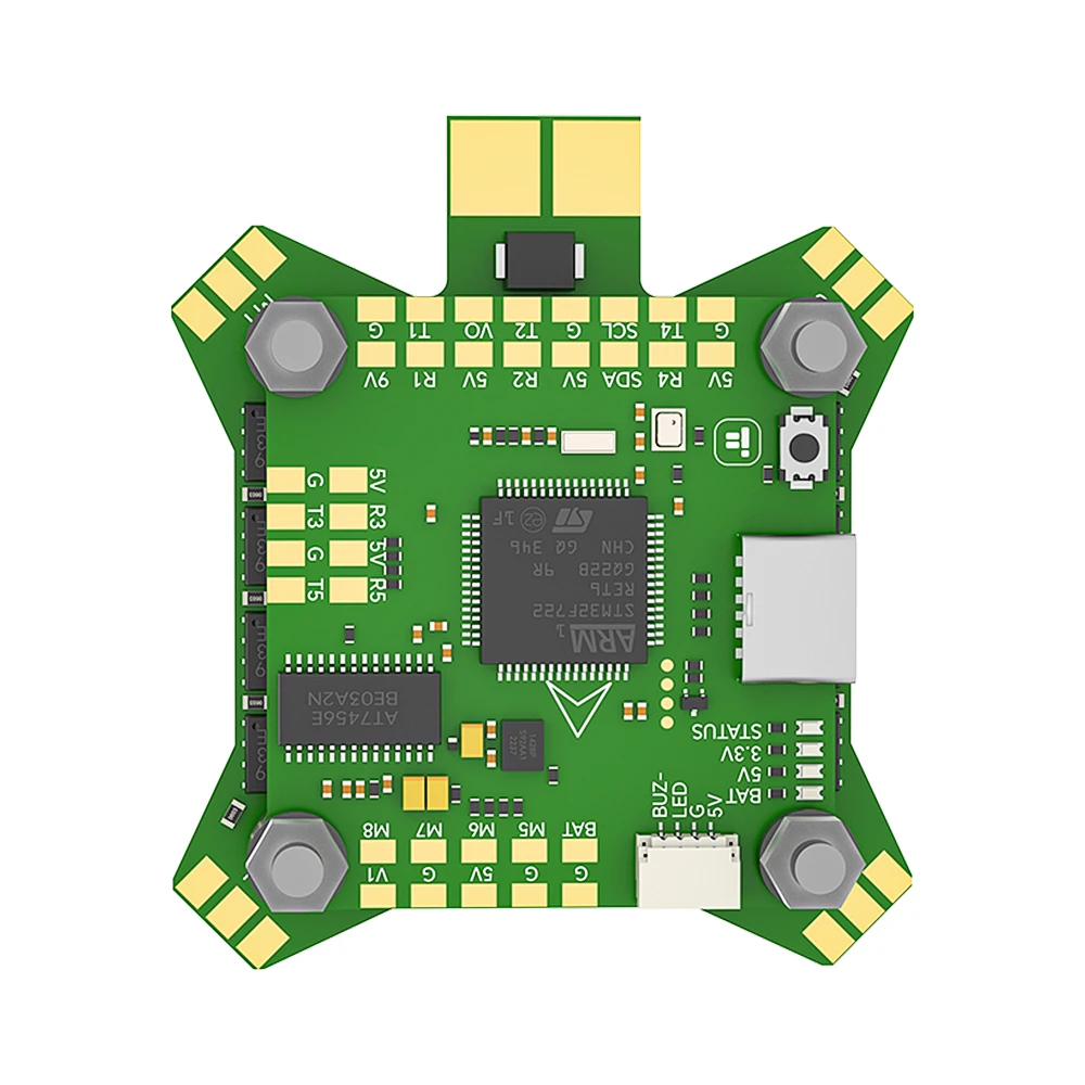 ドローン用フライトコントローラー,rc fpv,iflight blitz f722,f7,icm42688,osd flash,32mb気圧計,w/e55s,2-6s,esc/1.6w,vtx