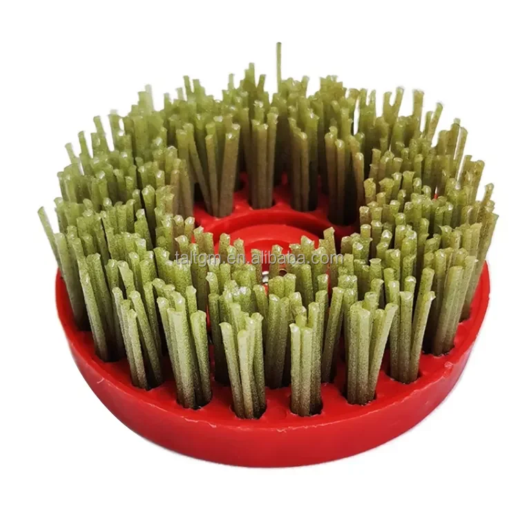 

Алмазная абразивная щетка для полировки бетона