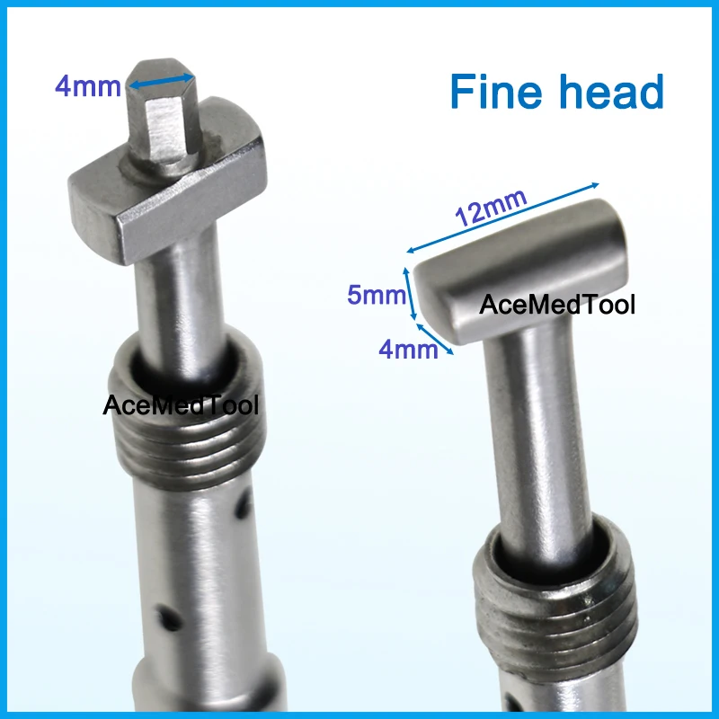 Autoclavable Spinal System Screwdriver Monorail Polyaxial Screwdriver T Shaped Handle Pet Orthopedic Instruments