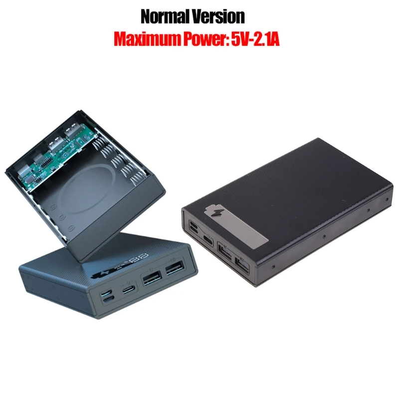 5x18650 Battery for Case Storage Box Battery Holder Charging Box for Shell LCD DropShipping