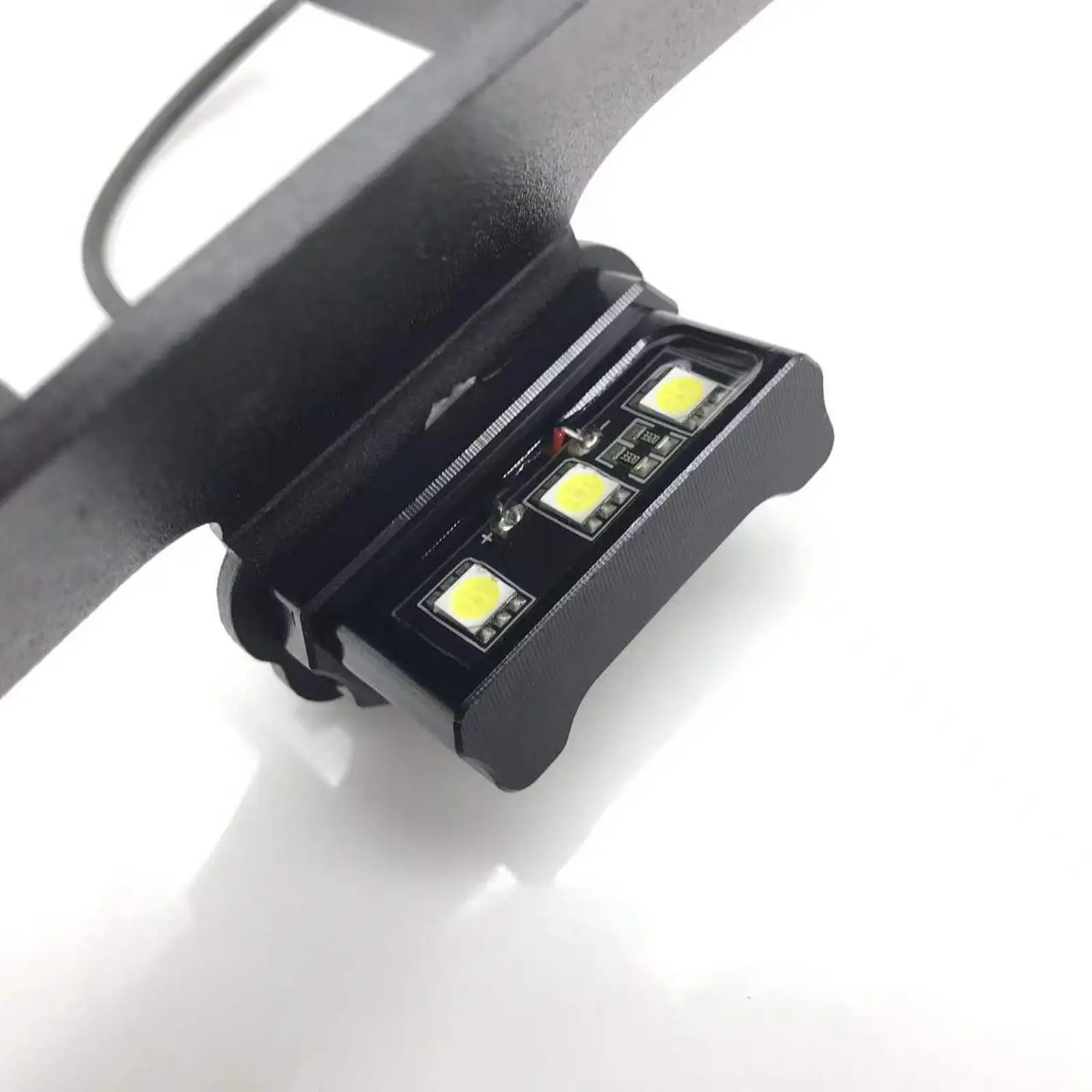 Nummernschildhalter, Stilvolles Design, Motorrad-Kennzeichenhalterung, mit LED