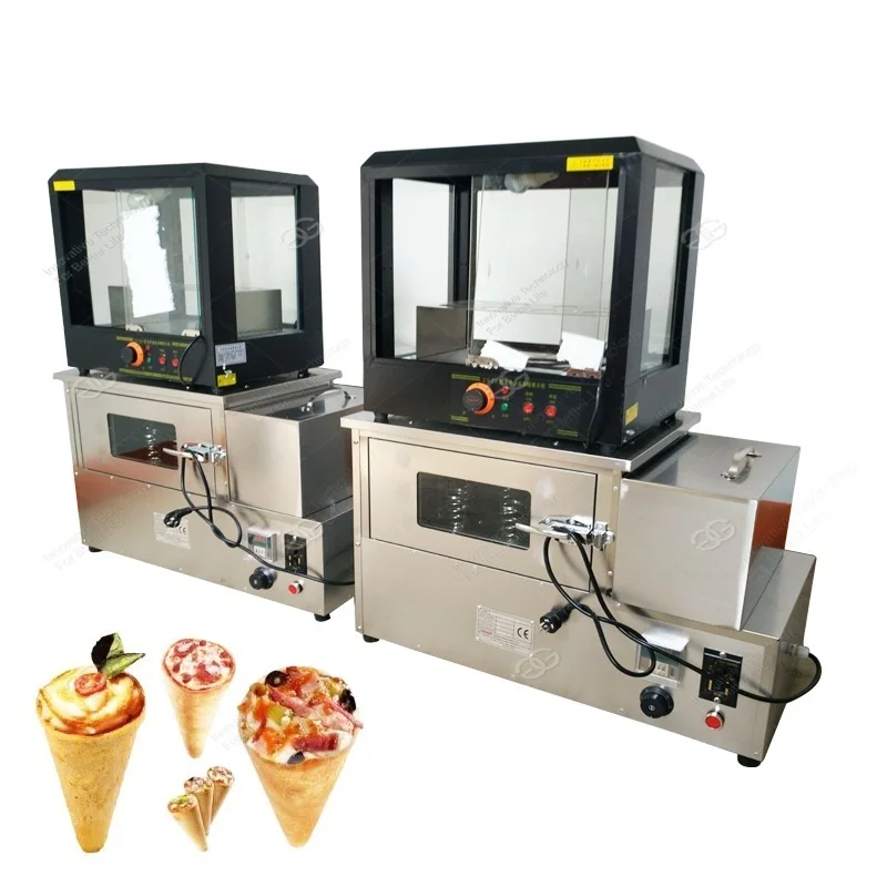 China Factory Guangzhou Automatic Stainless Steel Four Head Vending Wafer Pizza Cone Machine for Sale