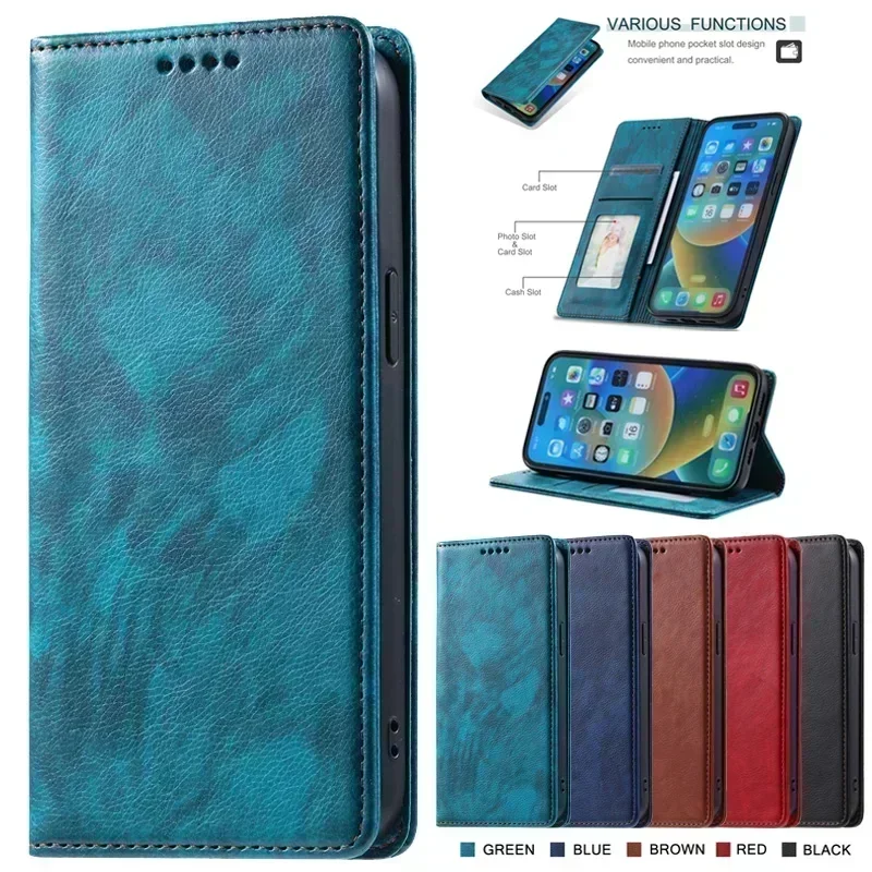 A55 casing Flip dompet lembut, sarung HP magnetik SM-A556V 6.6 inci 5G untuk Samsung Galaxy A55 A35 A15 A05S A05