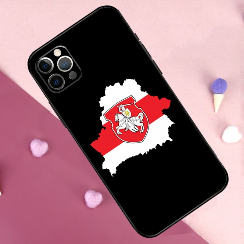 Belarus Flag Cover For iPhone 15 16 14 13 12 11 Pro Max Mini 7 8 Plus X XR XS Max Phone Case