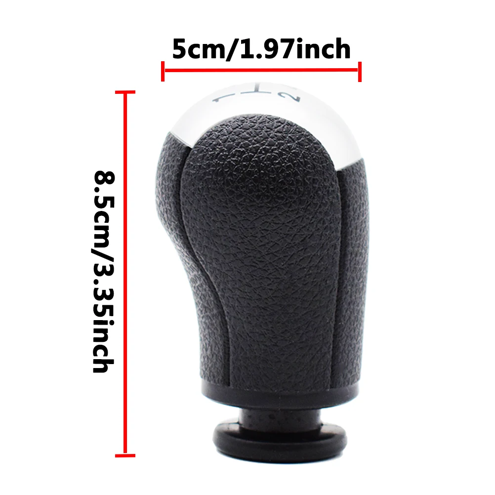 5 Speed Black Gear Shift Knob Stick Shifter Lever Pen For Ford Mustang 2005 2006 2007 2008 2009 2010 2011-2014