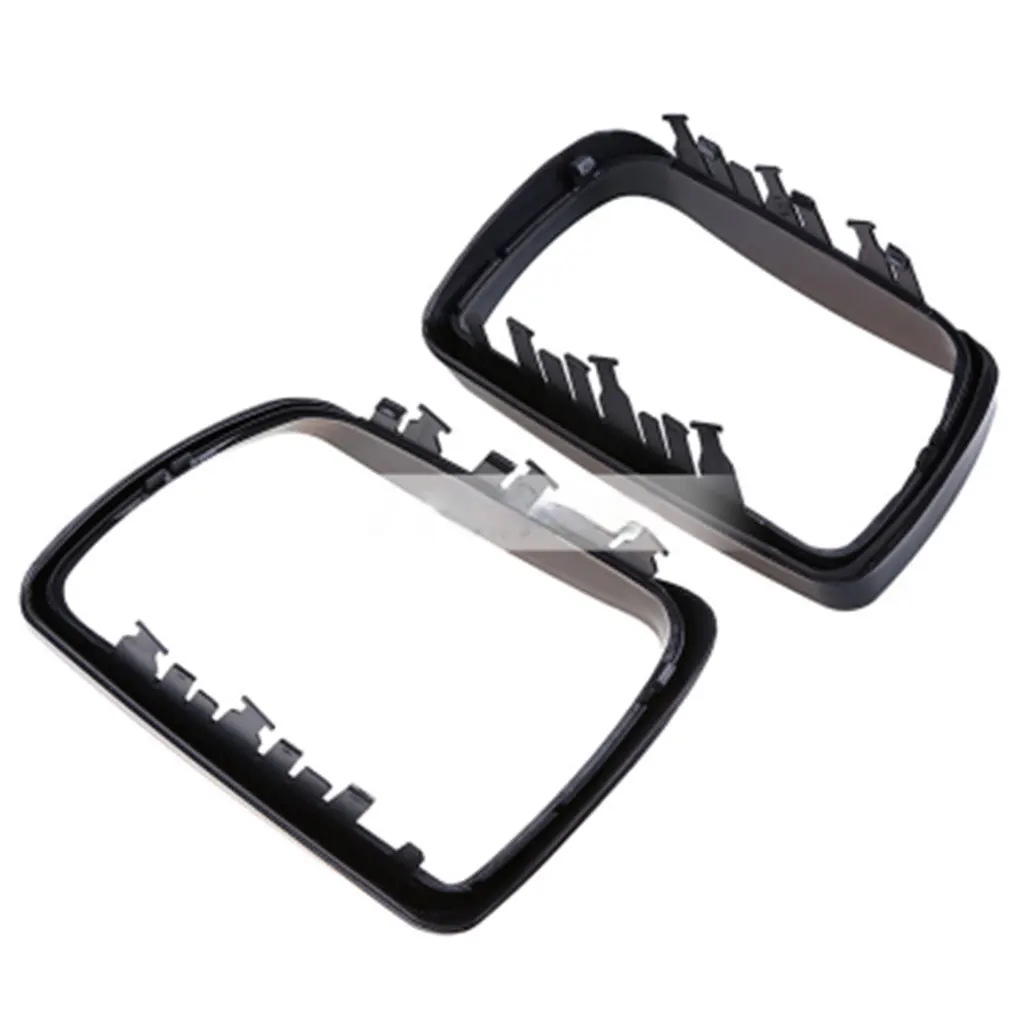 ABS Scratch-resistant Side Mirror Frame Cover Easy To Install Long-lasting Protective Durable