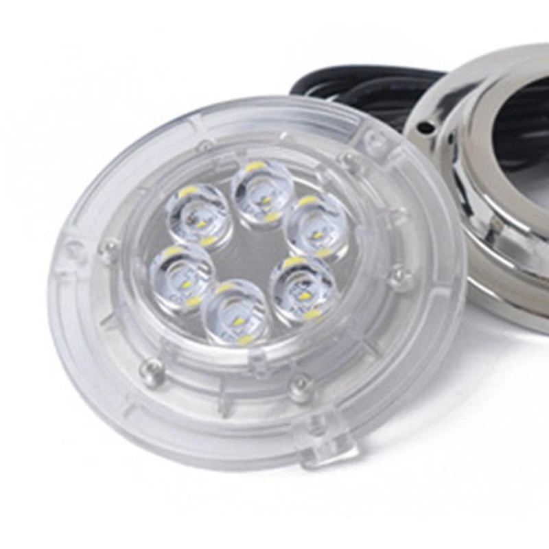 DC10-30V LED marino impermeable para piscina, luz subacuática para yate, 15W, TP019019