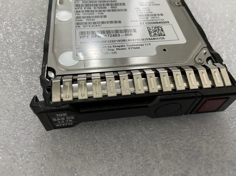 HP用hdd、872479-b21、872737-001、1.2t、10k、sas、12g、2.5、g9、g10、1.2