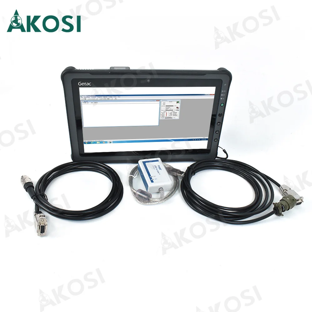 New Diagnostic kit For DiaSys MTU DIAGNOSTIC KIT (USB-to-CAN V2) MTU Diasys 2.74 program and Getac F110 tablet