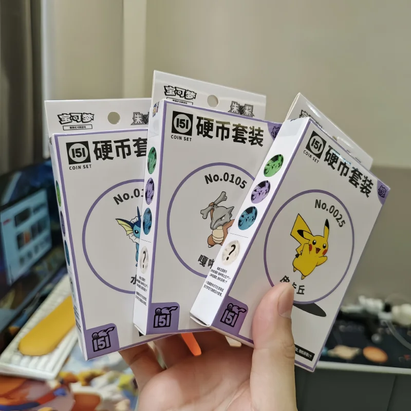 

100% новый оригинальный набор Pokemon 151C Jing, коллекция карт Ptcg, упрощенная китайская игра в случайном стиле, коллекция карт, подарок на день рождения для ребенка