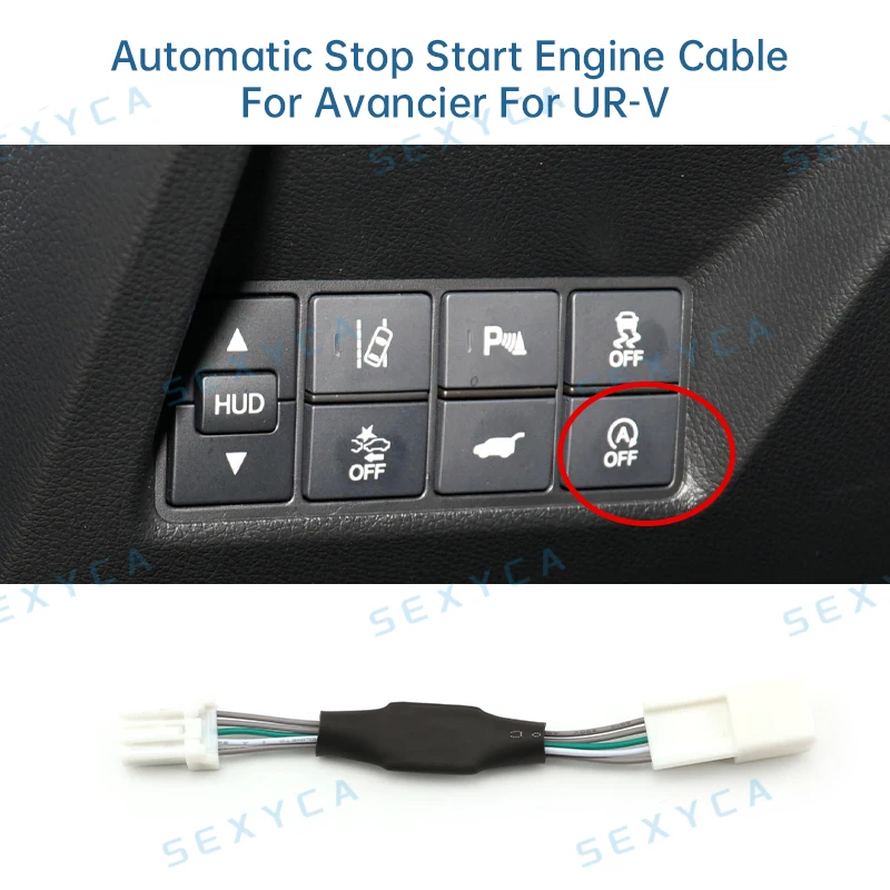 For Honda Automatic Stop Start Engine Off Eliminator Device Car Smart Auto Stop Canceller Plug For Accord Elysion CRV URV Envix