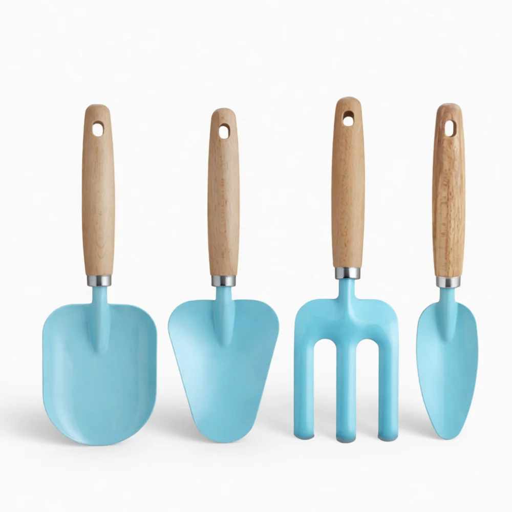 Portable Garden Tools Set Small Shovel Spade Rake For Potted Plants Care Succulent Planting Outdoor Kids Sand Play Gear