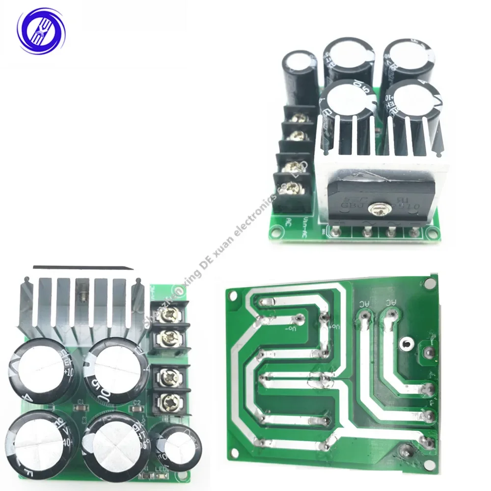 Single Power Supply Rectifier Filter Board Power Amplifier Non Regulator Power Board Module 10A 3300UF/50V 4700UF/35V
