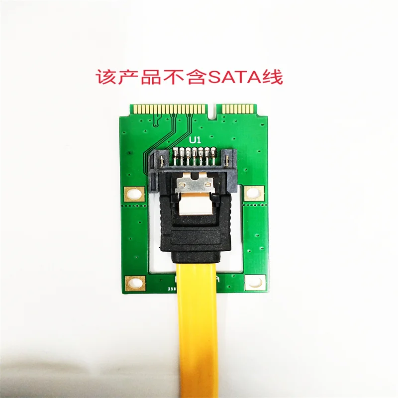 Mini PCIE mSATA Interface Adapter Card to SATA Interface Converter mSATA SSD to SATA Adapter Board for Laptop