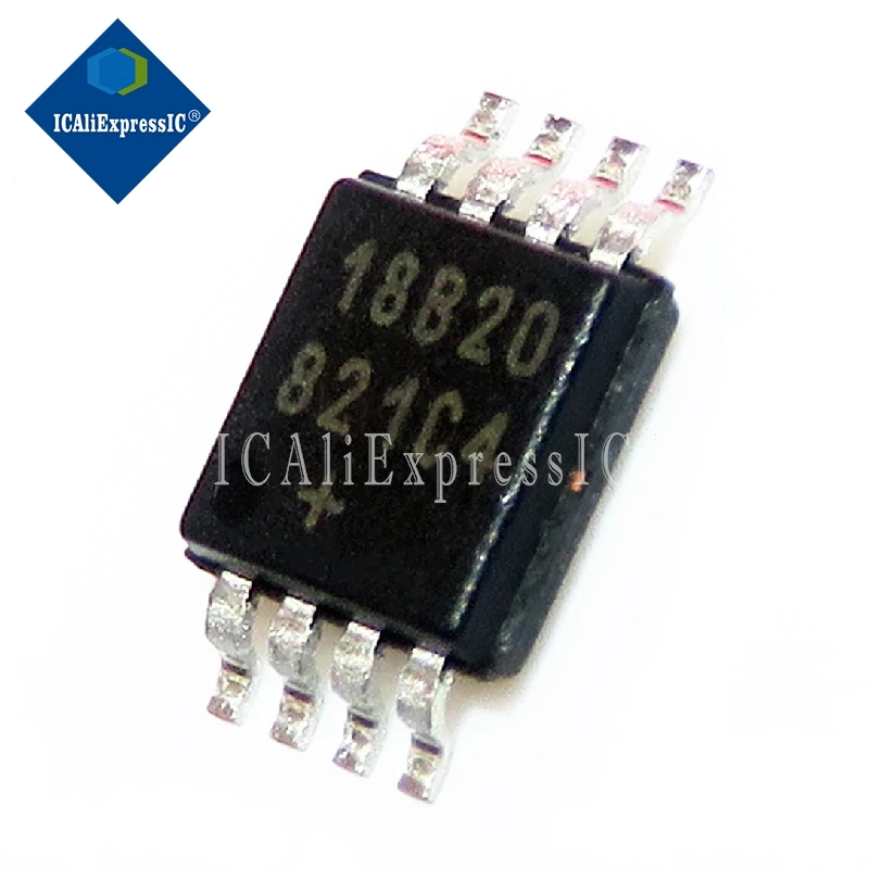 5pcs/lot DS18B20U DS18B20 18B20 MSOP-8 In Stock