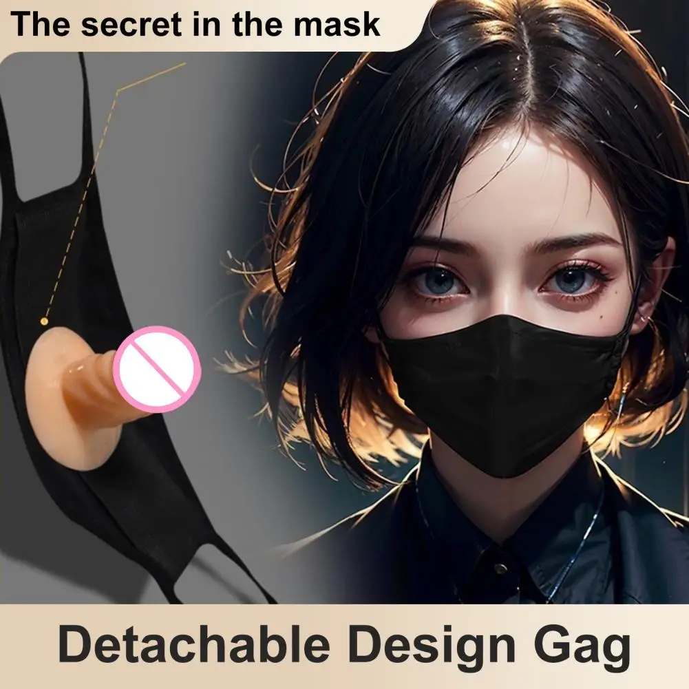 Sex Supplies Detachable Sm Penis Mouth Plug for Women Unique Adult Sex Toy with Disassembly Design Alternative Mouth Gag Product