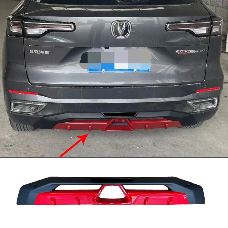 1pc for Changan CS55 PLUS 2023 2024 Rear Lip Bumper Cover Additional Body Kit Cs55plus Car Accessories