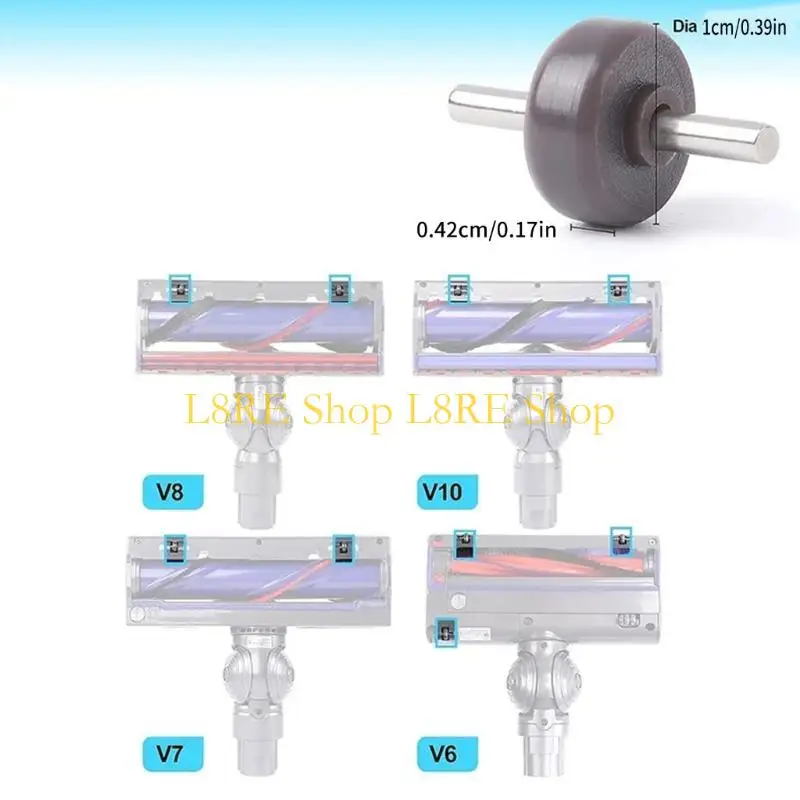 L8RE Easy Установка Замена колеса и оси для Vacuum Comleder
