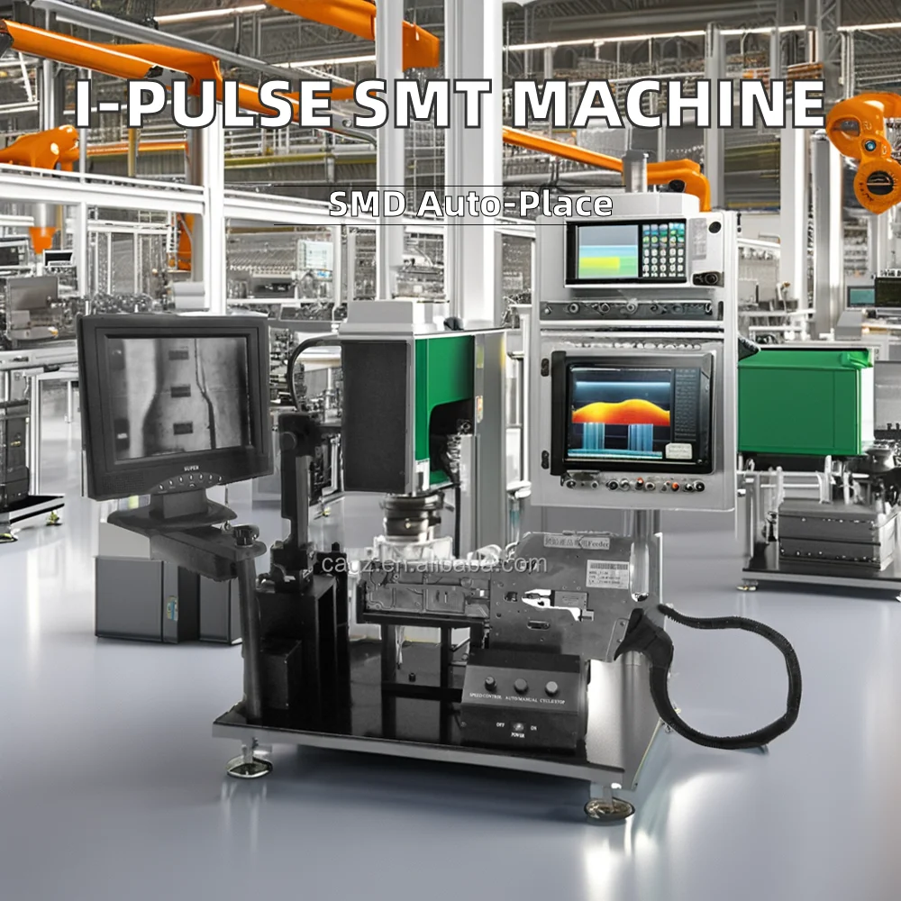 SMT Pick Place Machine Feeder Calibration Jig Electronics Production Machinery i-Pulse Feeders New Used Condition PLC Motor Pump