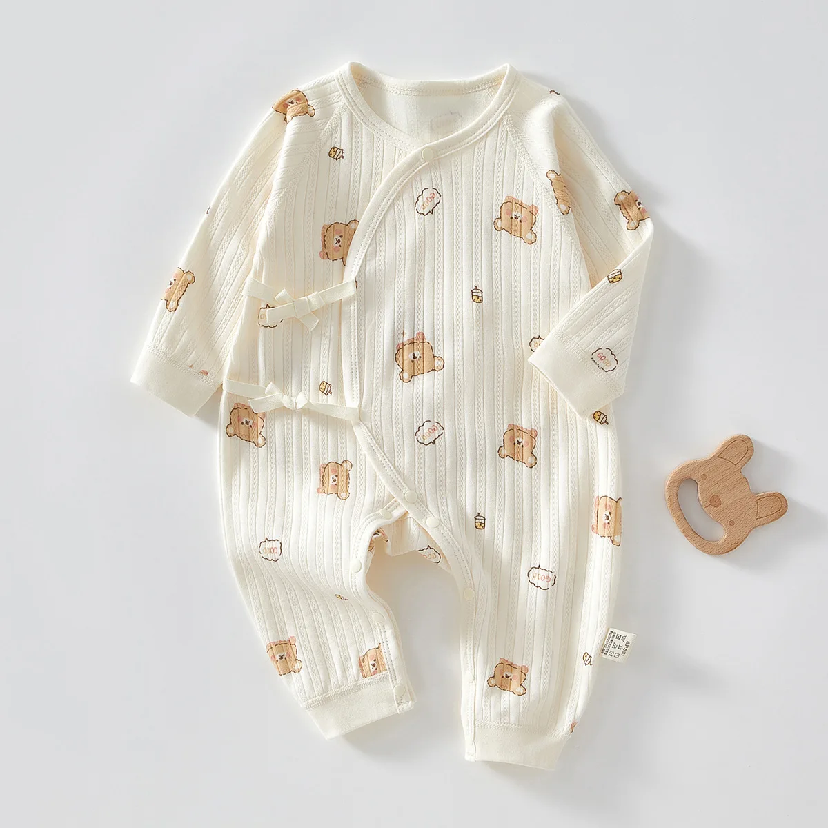 Baby Newborn Spring Cute Animal Design for Boys Girls Newborn Rompers Long Sleeve Thin Autumn 100 Cotton Baby Clothes Loungewear