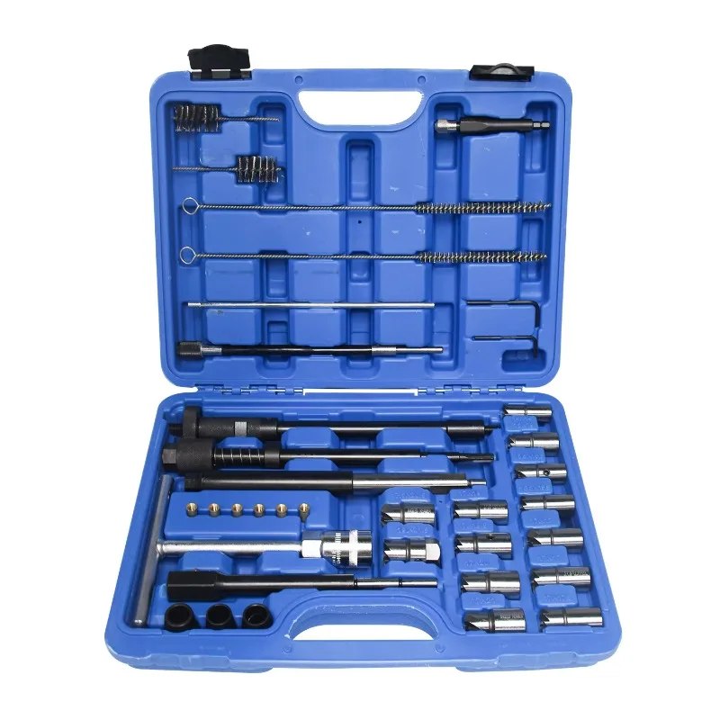 Zittensnijderset en reinigingsset voor dieselinjector