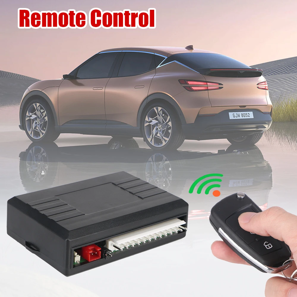 Auto Remote Central Kit 12V Keyless Access System General Motors Door Lock Remote Unlocking Universal Car Remote Control