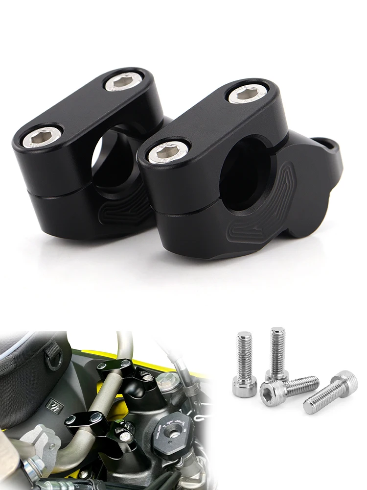 

Fit For Suzuki V-Strom 250 V-STROM 650 DL650 V-Strom 1000 DL1000 22mm 7/8" Handle Bar Mount Risers Offset Extend Raised