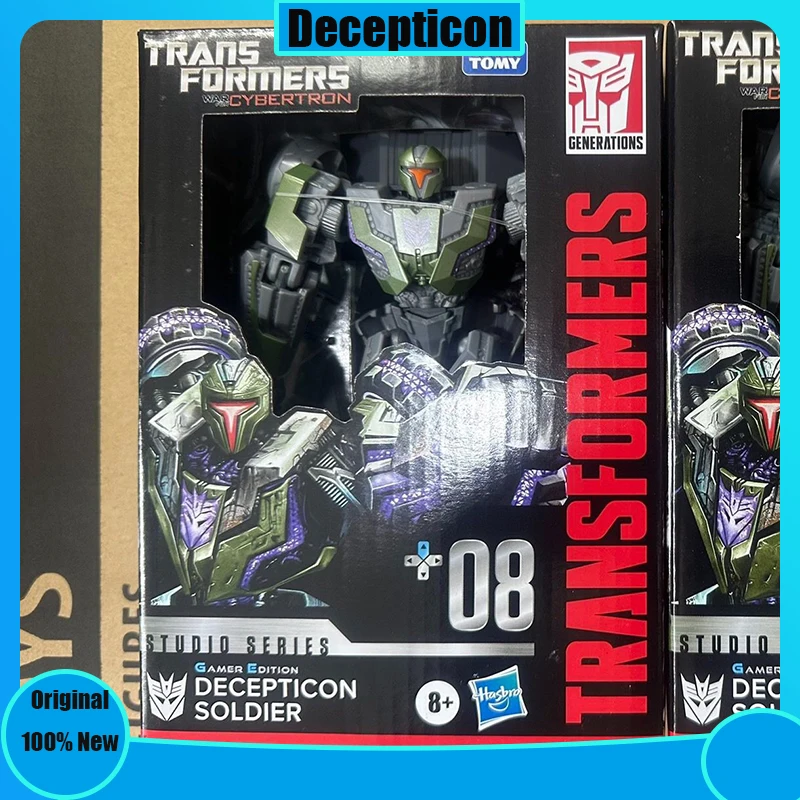 

В наличии, игрушка-трансформер SS GE08 WFC D-Class, коллекция игрушек-солдат Decepticon, рождественский подарок, оригинал