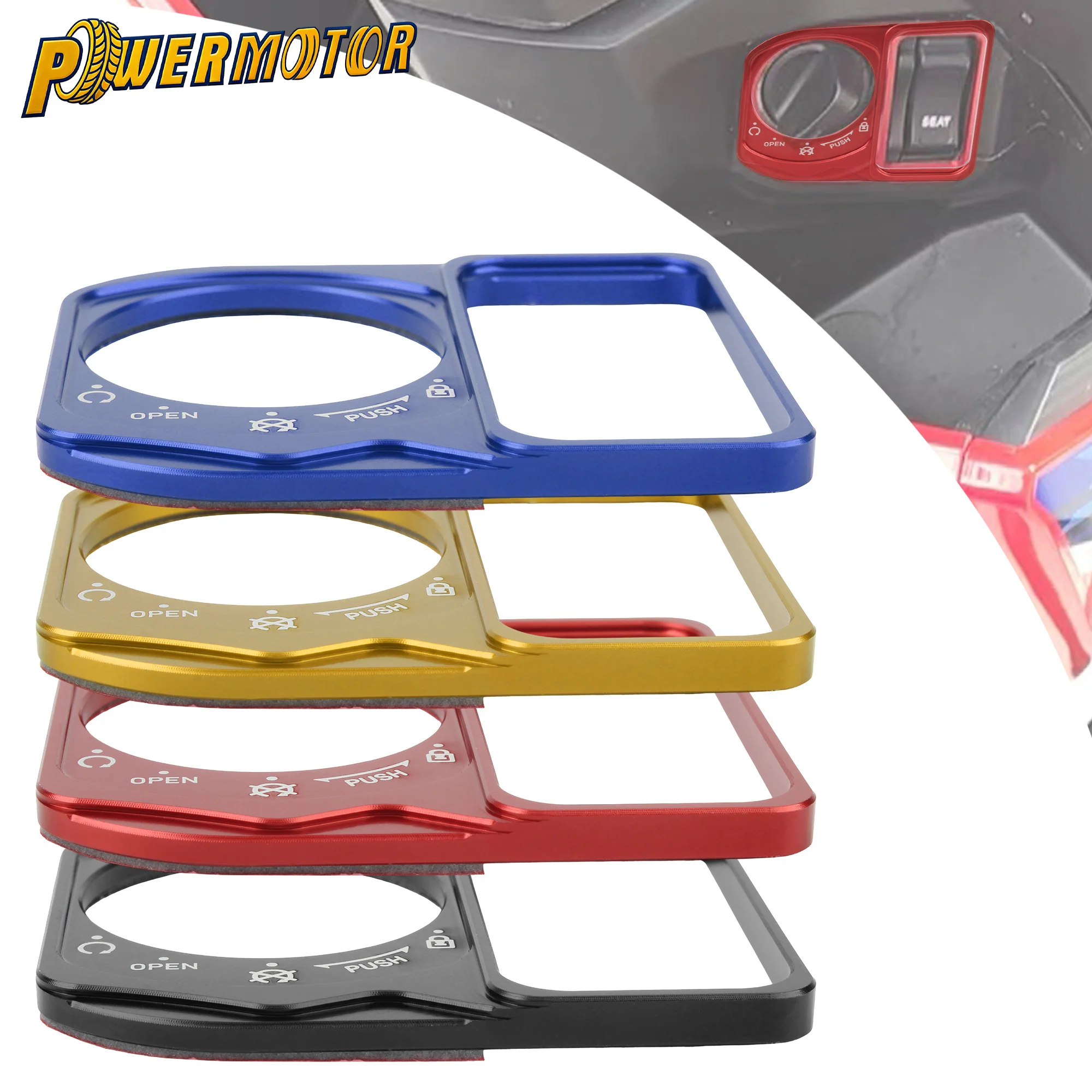 

Motorcycle Electric Door Lock Cover Guard For Honda SH125 SH150 NS125LA SH 125 150 Scooter Ignition Key Lock Decorative Cap