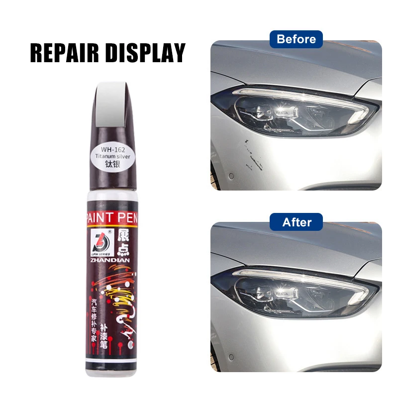 Car Paint Pen Scratch Repair Tool Repair Paint Coating Transparent Coating Waterproof Non-toxic Permanent Waterproof Repair Pen