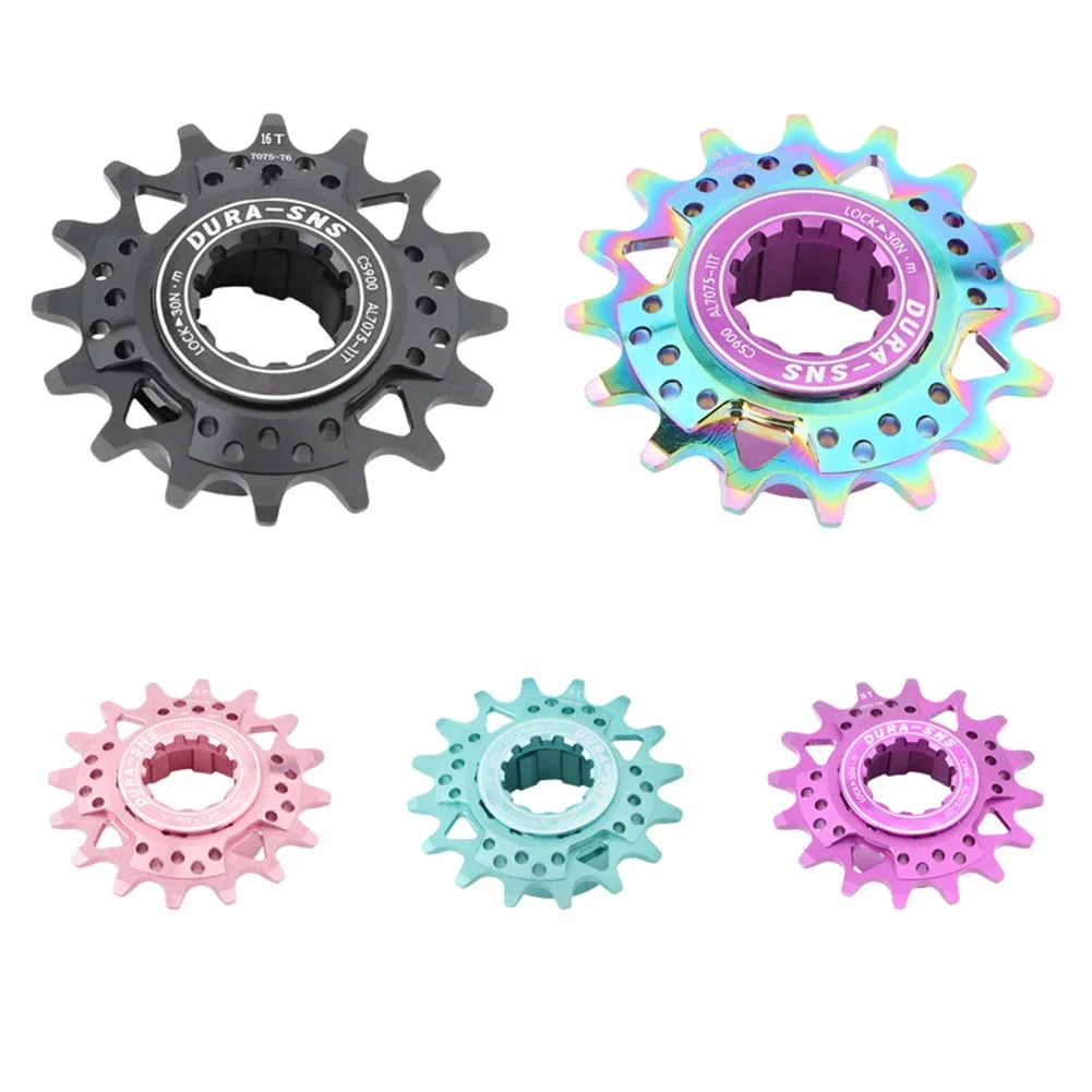 1 Set For Dirt Bike Climbing Street Bike To Single Speed Flywheel 9 Turn 1 Flywheel Cover Single-speed Flywheel Bicycle Parts