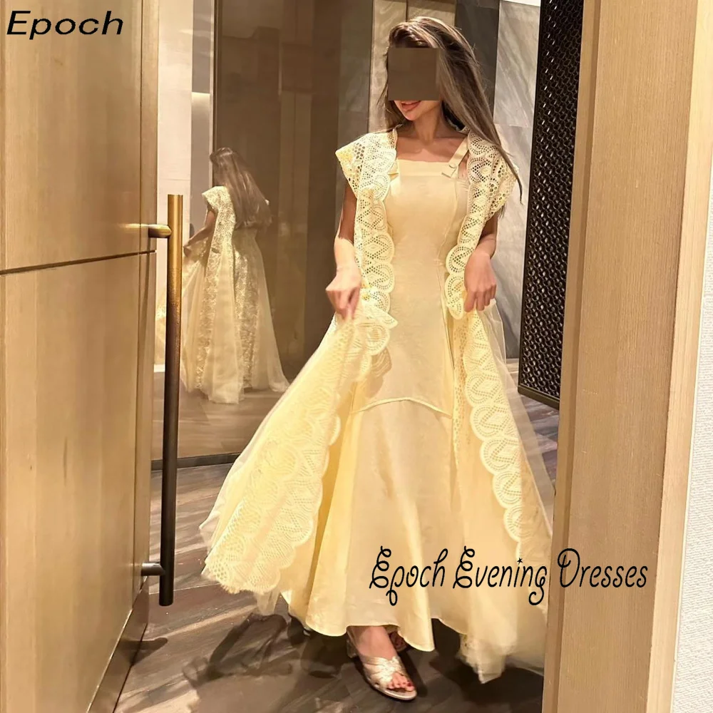 Epochale formelle Abendkleid فساتين مناسبة رسمية elegante A-Linie träger lose elegante Spitze exquisite Heimkehr Ballkleid für Frauen