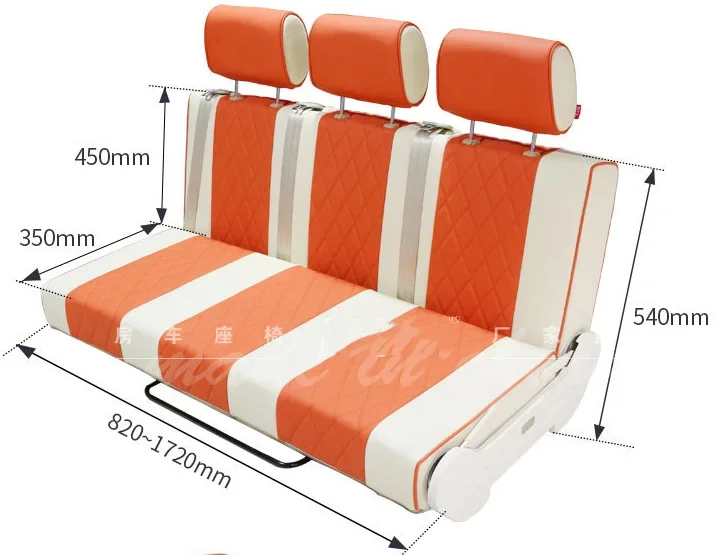 

Factory Customized Car Interior Accessories Car Travel Bed Seats Camper Seat For Vans, Motorhomes And MPV
