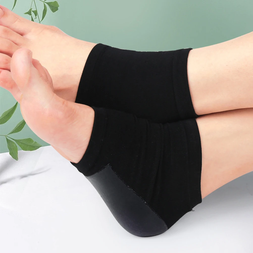 

Protector Reusable Breathable Foot Sleeve for Cracked Dry Heels Pain Relief Cushion Lightweight Supportive Walking for Women
