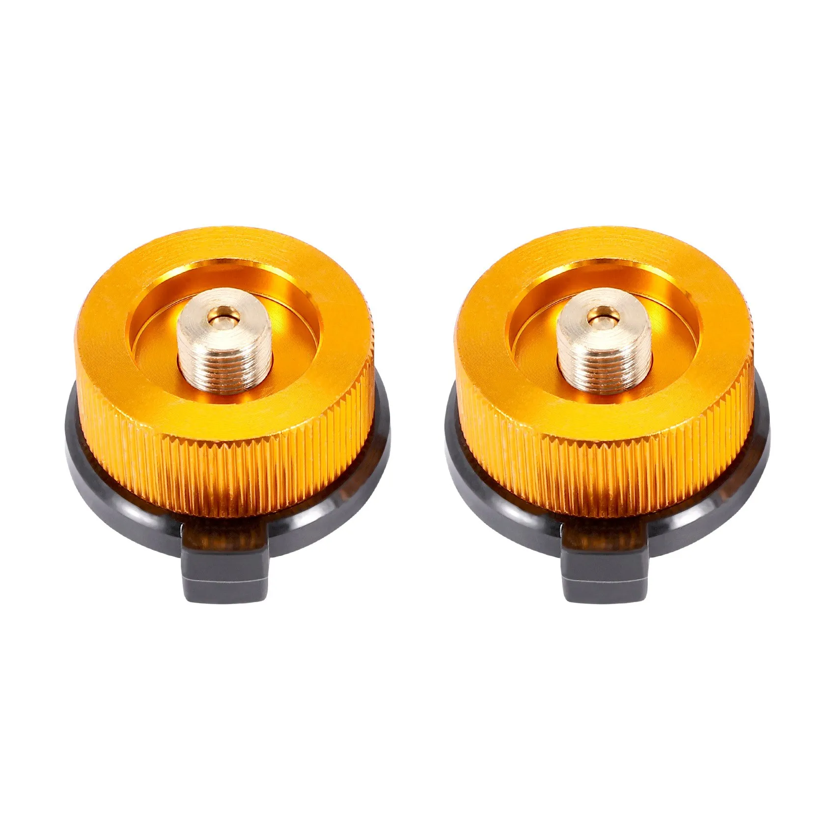 

2 шт. газовый адаптер, безопасный адаптер для газовой плиты, подключение плиты, адаптер для газовой баллоны для кемпинга на открытом воздухе для канистры-бутана-AA85