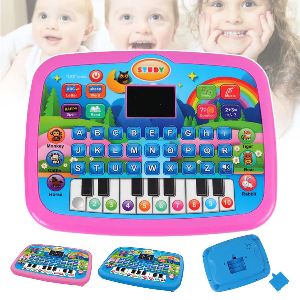 

Планшет для раннего образования для малышей, обучающий алфавит, номер, слово, музыка, математика, путешествия, развлечения, незаменимый