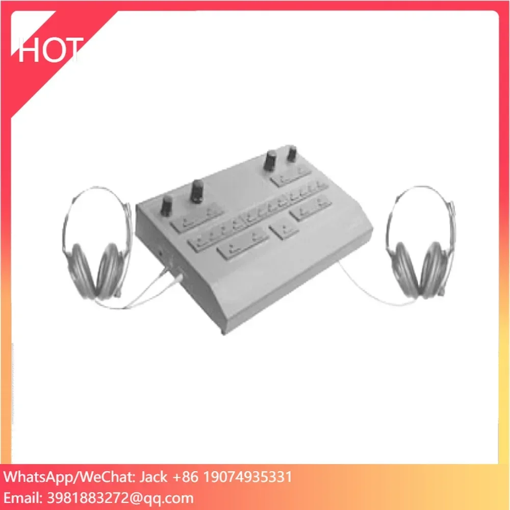 6 Channel Wireless Interpretation System Interpreter Unit Simultaneous Interpreter Unit For Conference Room