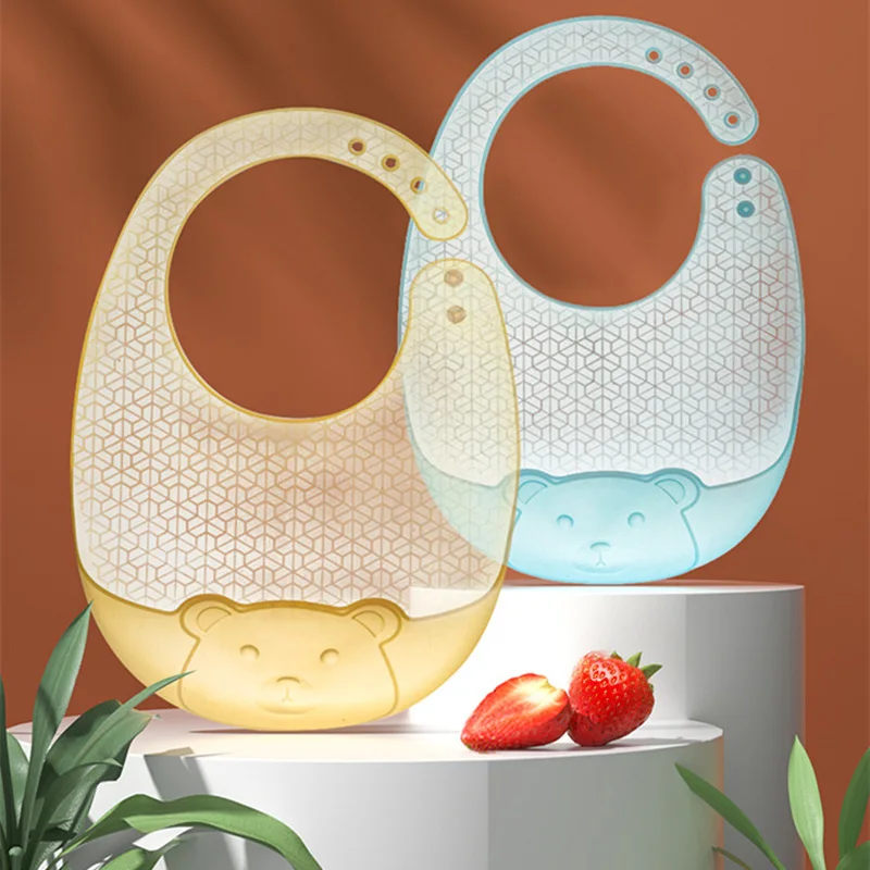 مريلة تناول الطعام للأطفال، مر - مراجعة Waterproof Baby Bibs Silicone وسعره