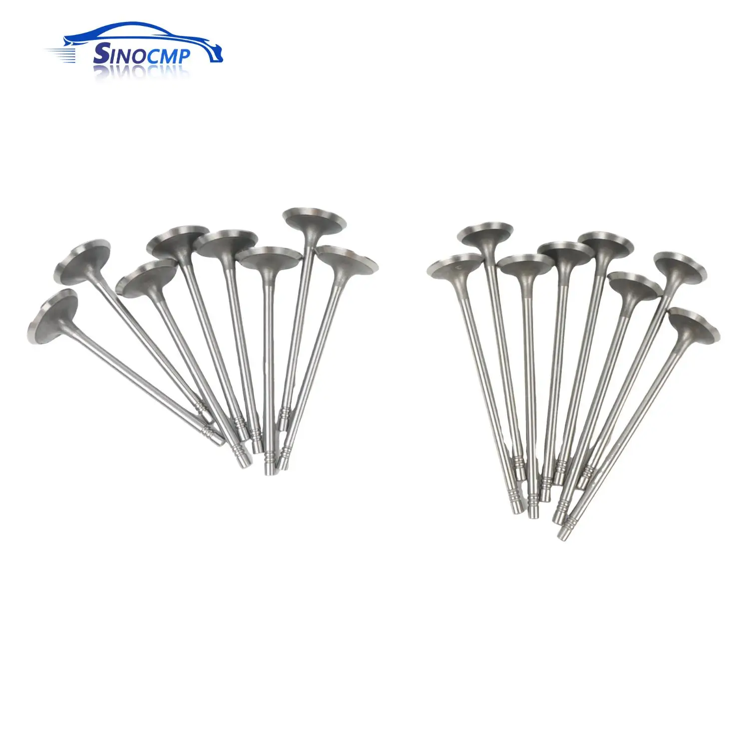 1 Set Exhaust Intake Valves 11347585901 11347547187 V95153 039VE31932000 For BMW Mini 118i Cooper S F20 F30 R55 R56 N13 N18 1.6T