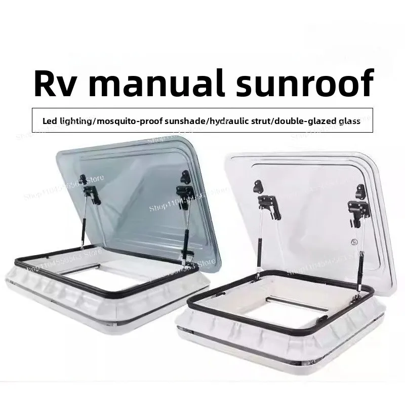 

UV Resistant PMMA Caravan Roof Vents Sunroof - Royal Craft Style RV Roof Vents