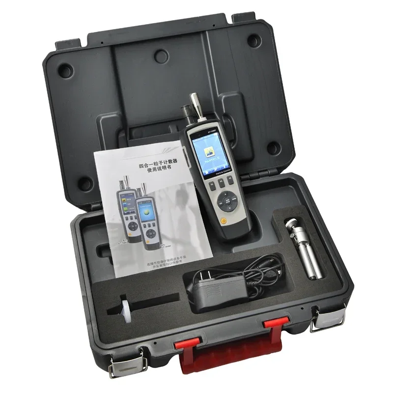 

A Dust Particles Analyser Air quality detection particle counter Dust PM2.5 detector six channel counting