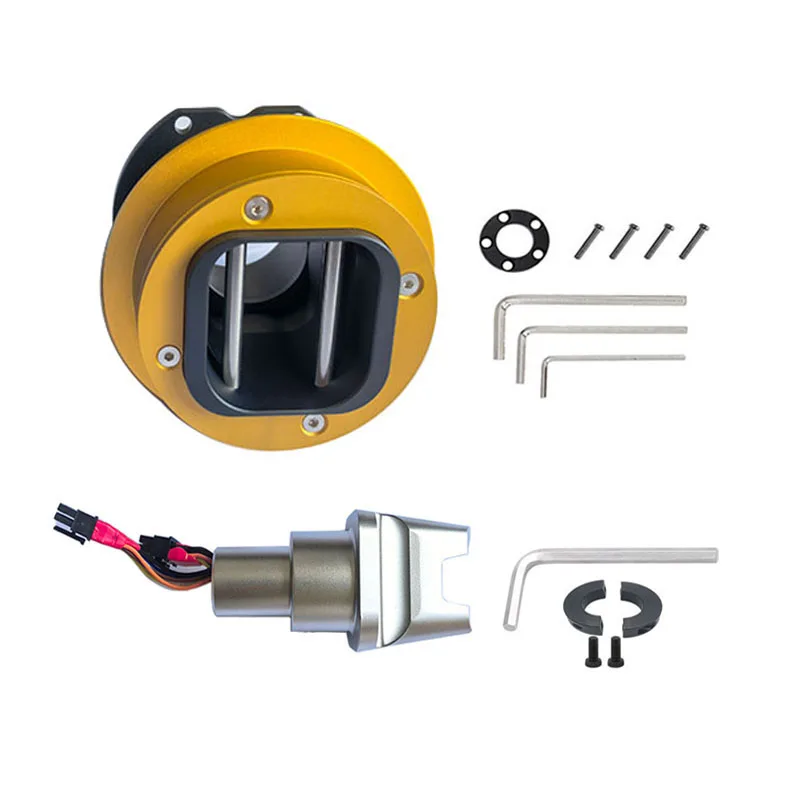 

Simube QR2 Bundle (Type-M) Wheel-Side and Base-Side Quick Release Set for Fanatec In Stock