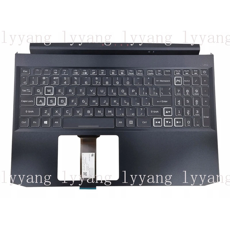 f  For ACER NITRO 5 KEYBOARD CASE AN515-55 GTX1660 RTX2060 RUSSIAN